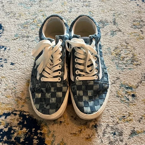 Van’s Denim Weave Platform Sneakers - Picture 2 of 2